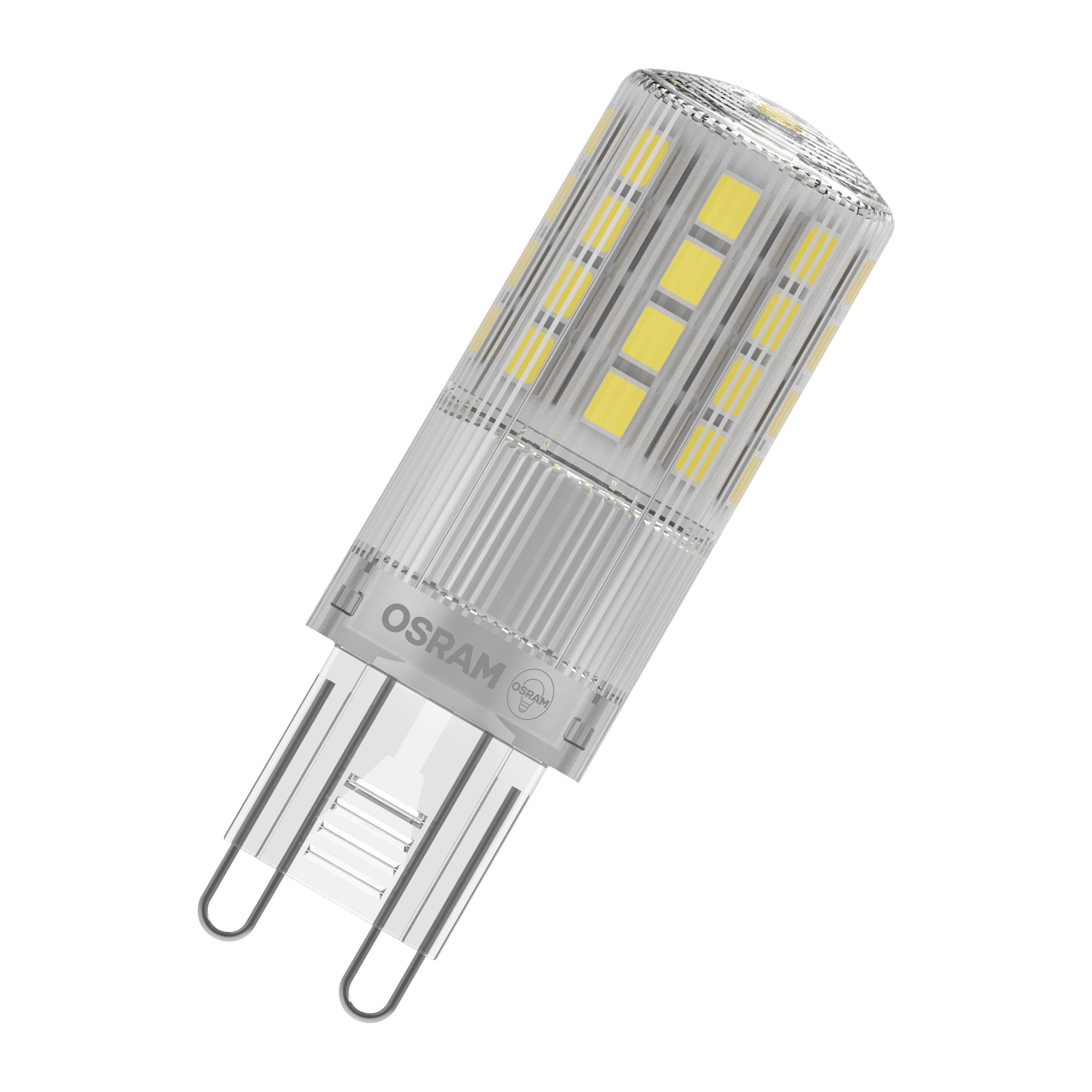 Світлодіодна лампа Osram PIN48 CL 4,5W 230V 600lm 4000K G9 17x55 мм капсула (4058075432482)