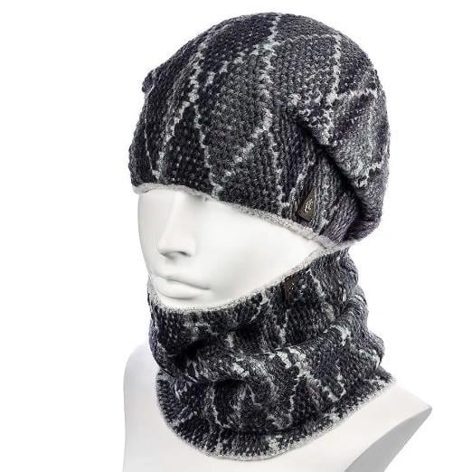 Шапка и снуд Hattson SH76 one size Серый (2319325586)