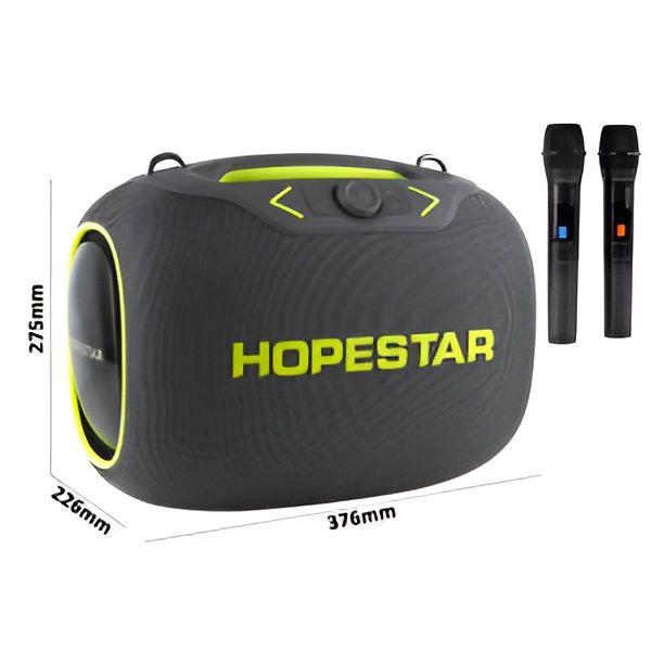 Колонка портативная HOPESTAR Party Box 120W/TWS/IPX6/RGB/22000 mAh/2 микрофона (00000011786) - фото 2