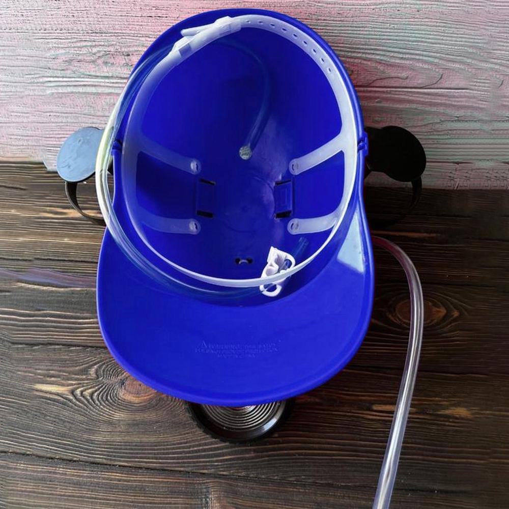 Шлем для пива и напитков с фонариком Синий - фото 9 Шлем для пива и напитков с фонариком Синий - фото 9
