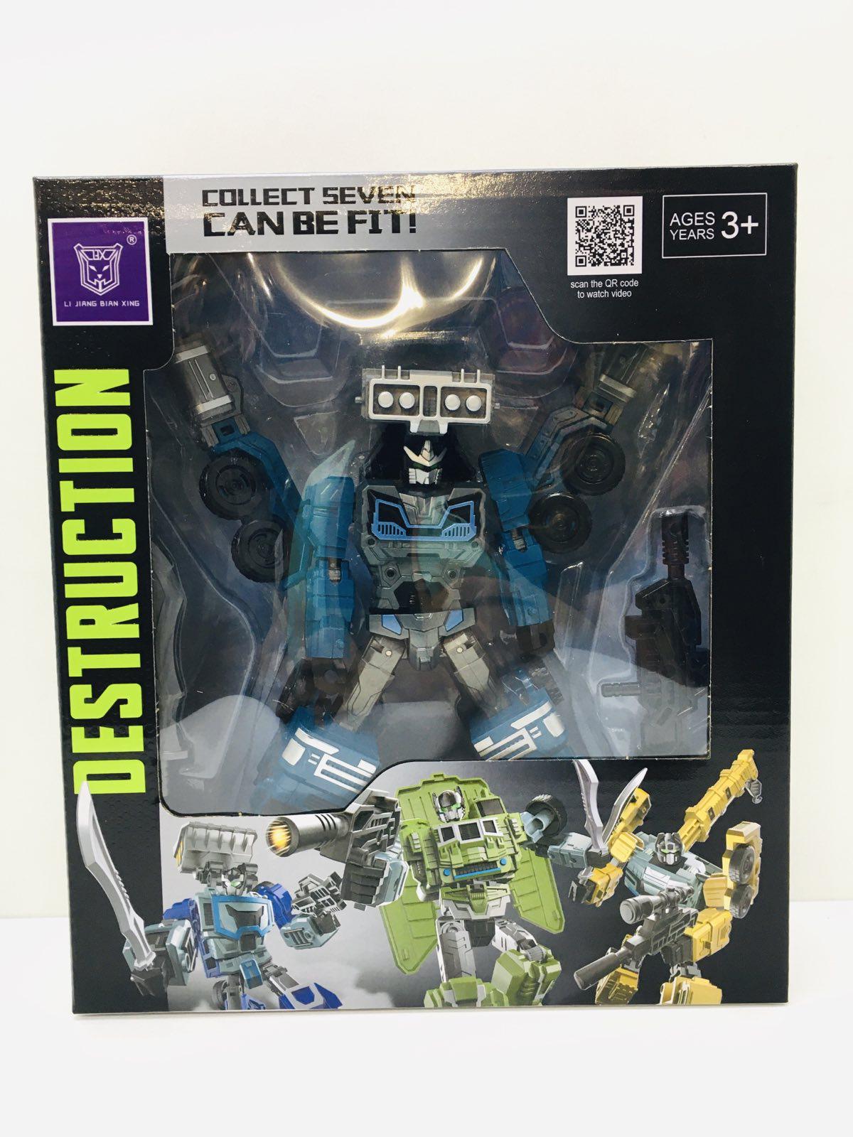 Трансформер Bambi Бетонозмішувач Синій (LJ 1672 E)