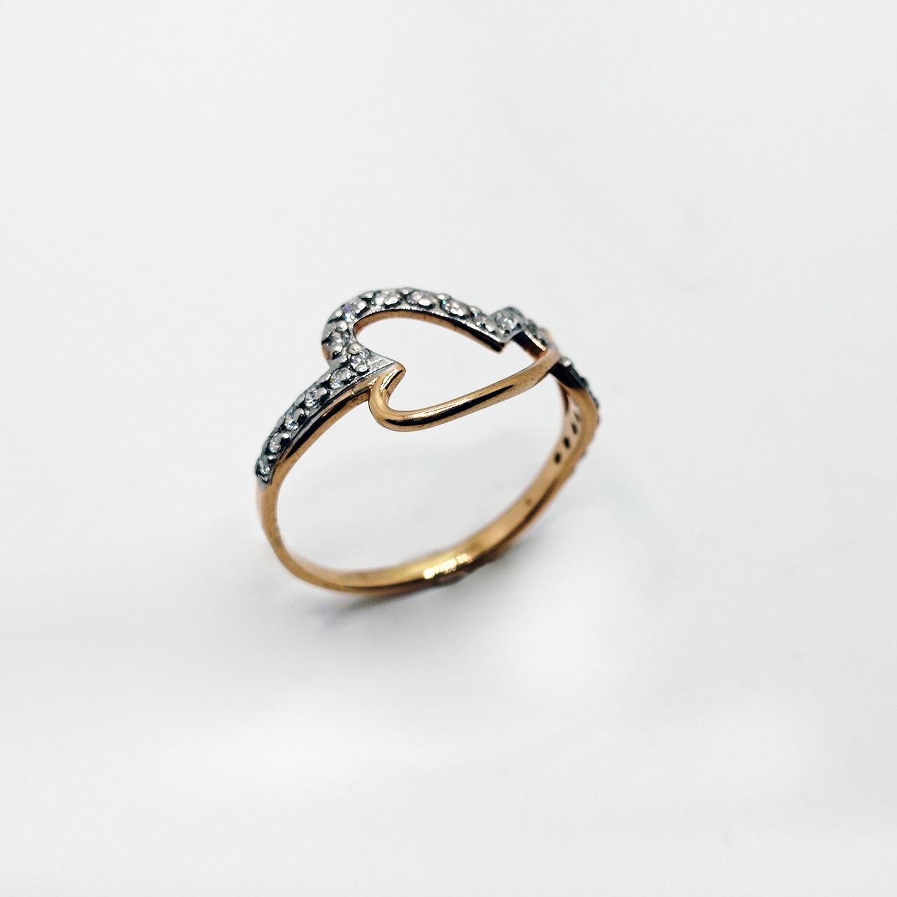 Кольцо золото 585° 1,17 г р. 16 (320879)