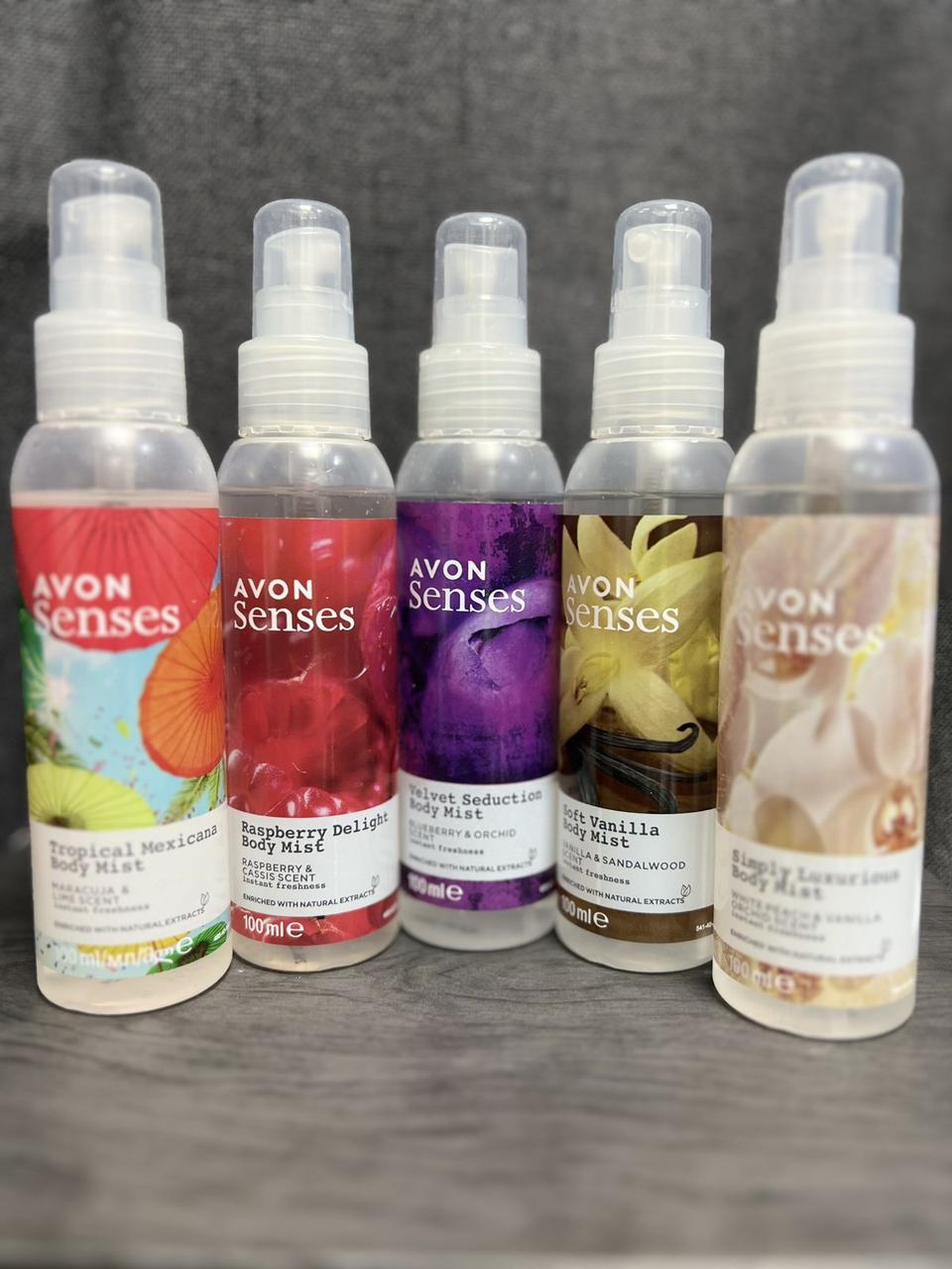 Набір спреїв Avon для тіла Senses 5 шт. (2471412559) - фото 2 Набір спреїв Avon для тіла Senses 5 шт. (2471412559) - фото 2