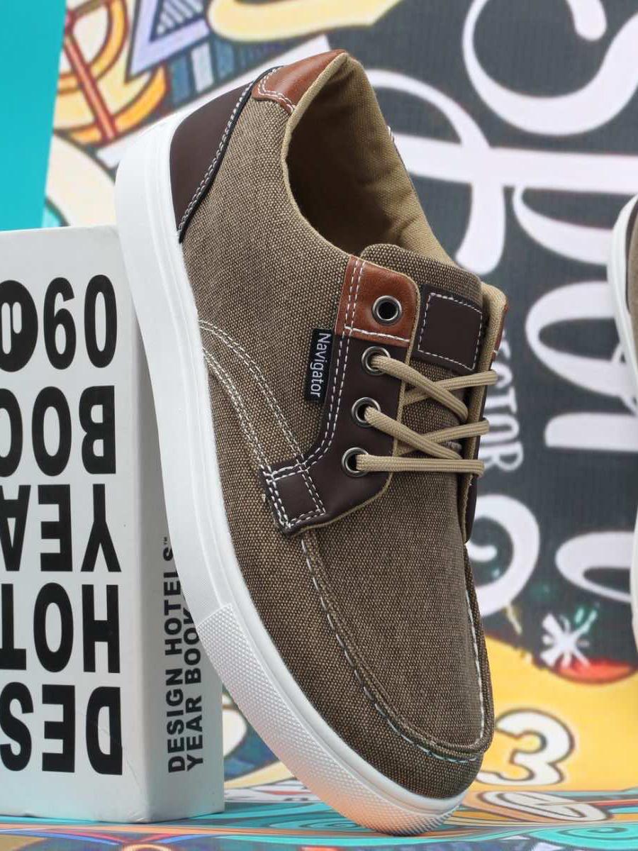 Кеды текстильные Navigator A2570-5 р. 44 Бежевый - фото 2