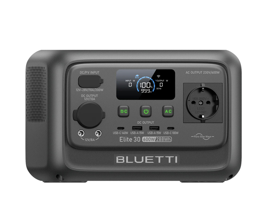 Зарядна станція BLUETTI Elite 30 V2 600 Вт 288 Вт/год Зарядна станція BLUETTI Elite 30 V2 600 Вт 288 Вт/год