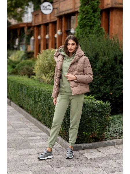 Кроссовки женские кожаные с замшевыми вставками на меху р. 41 26,5 см Серый - фото 7