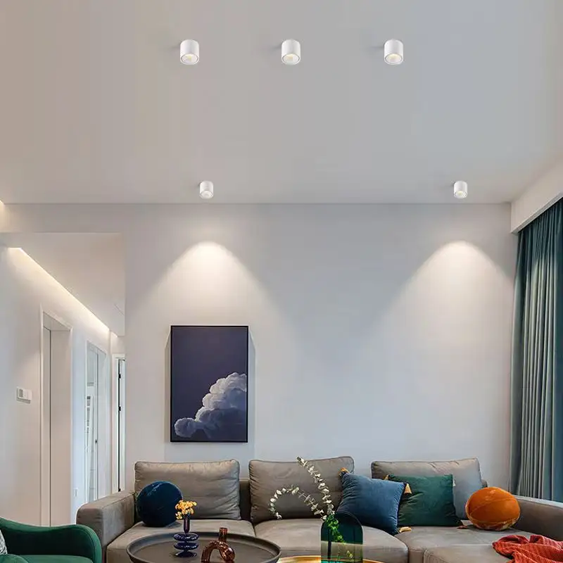 Светильник цилиндрический светодиодный потолочный дневной свет 7W (UK17) - фото 7 Светильник цилиндрический светодиодный потолочный дневной свет 7W (UK17) - фото 7