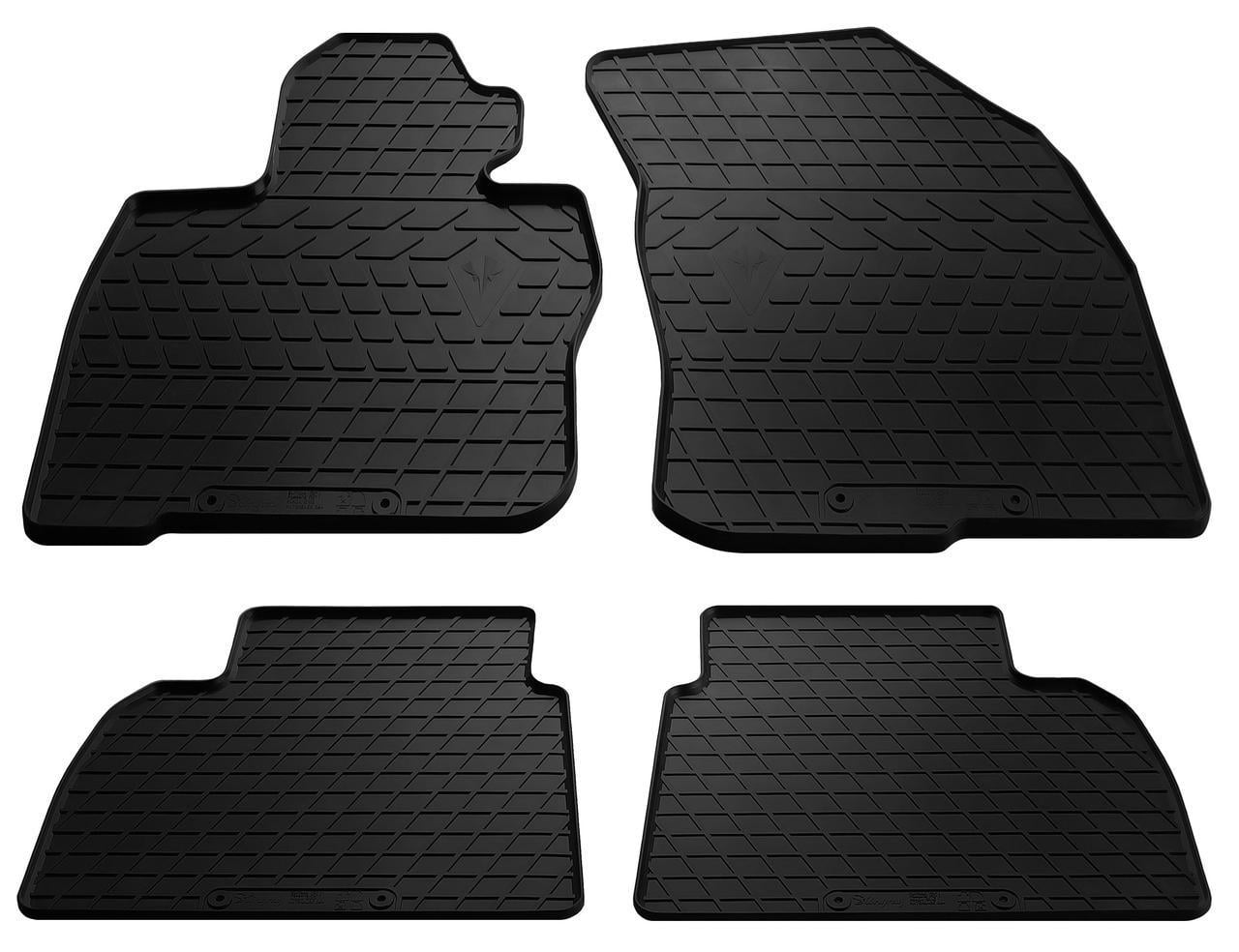 Коврики резиновые Stingray Honda Civic hatchback 2006- 4 шт. Черный (1008114)