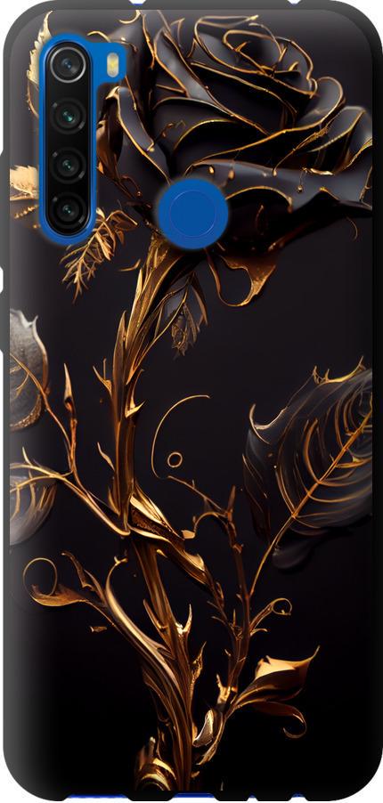 Чехол на Xiaomi Redmi Note 8T Роза 3 (5552b-1818-42517) Чехол на Xiaomi Redmi Note 8T Роза 3 (5552b-1818-42517)