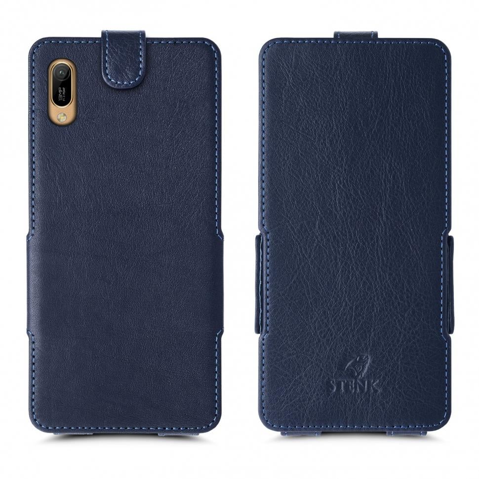 Чехол флип Stenk Prime для Huawei Y6 (2019) Синий (65339)