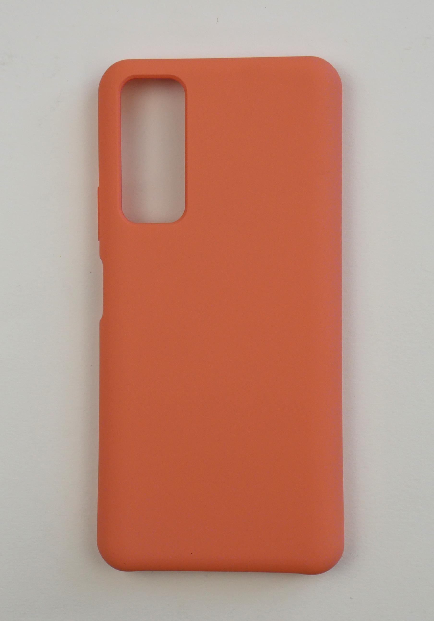 Чехол Jelly Silicone Case Huawei P Smart 2021 Peach Pink (35)