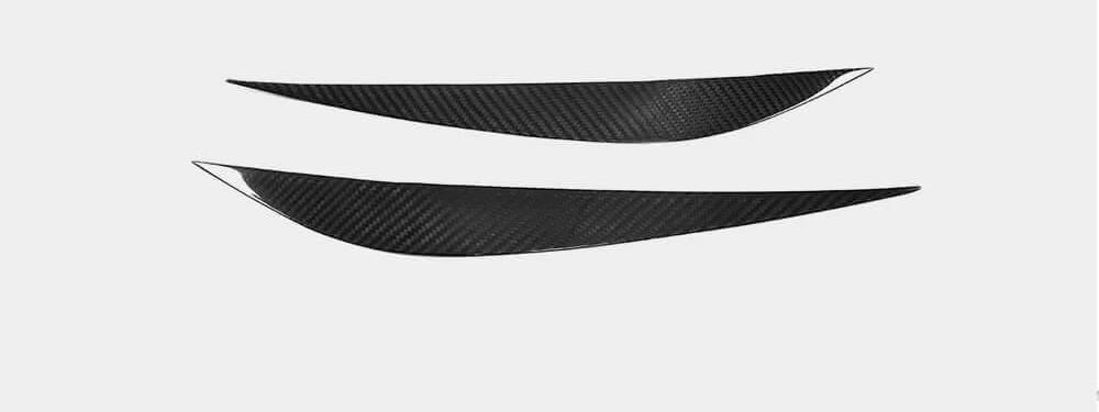 Ресницы на фары V2 DDCarbon для BMW 3 серия F30/F31 2012-2019 гг. натуральный карбон (137813)