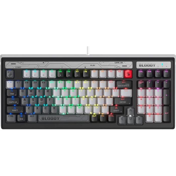 Клавіатура дротова A4Tech Bloody B950 RGB Warrior Grey (51602)