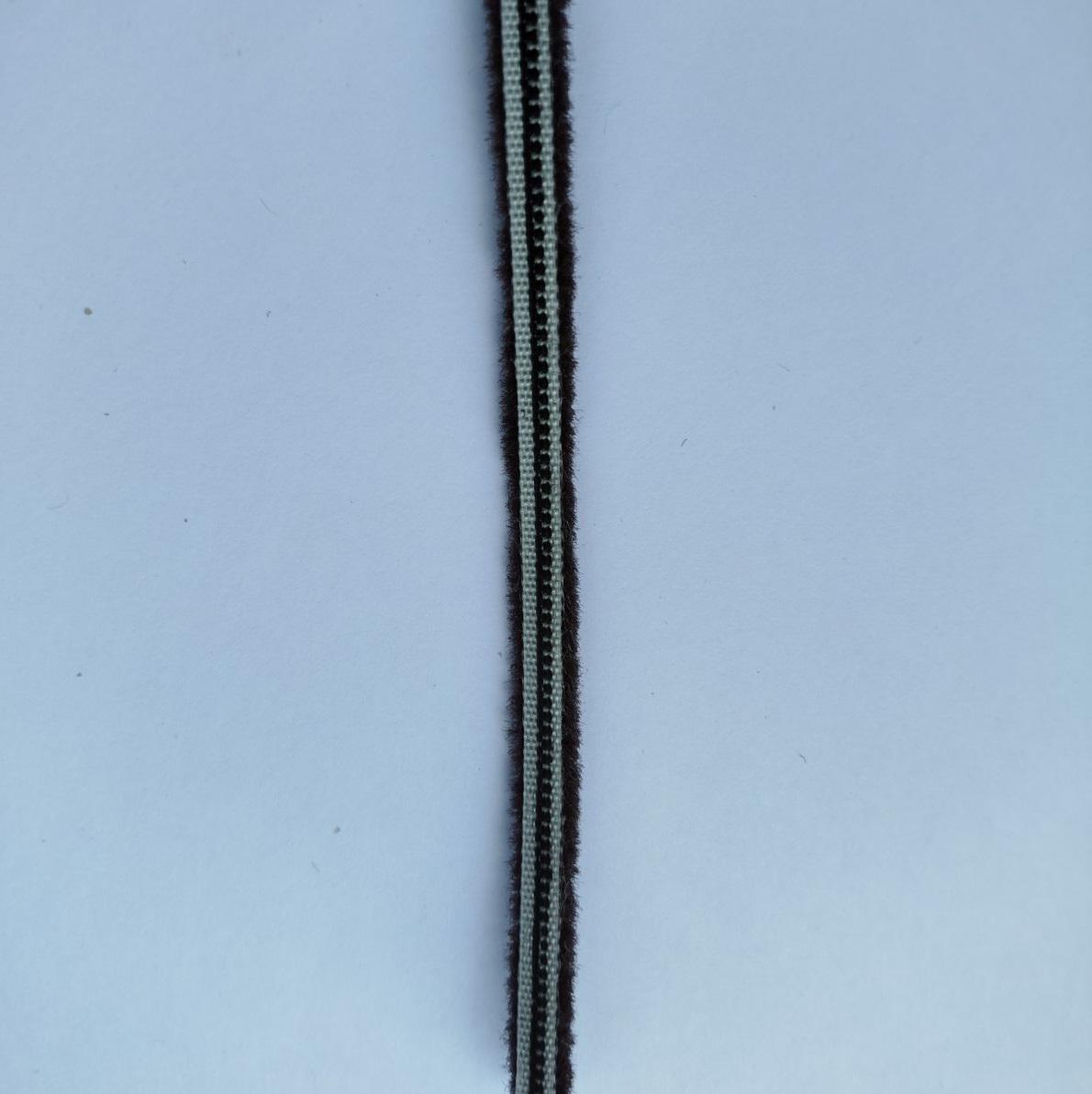 Щітка вставна пилозахисна 4,8х6 мм Темно-коричневий (27206225) - фото 2