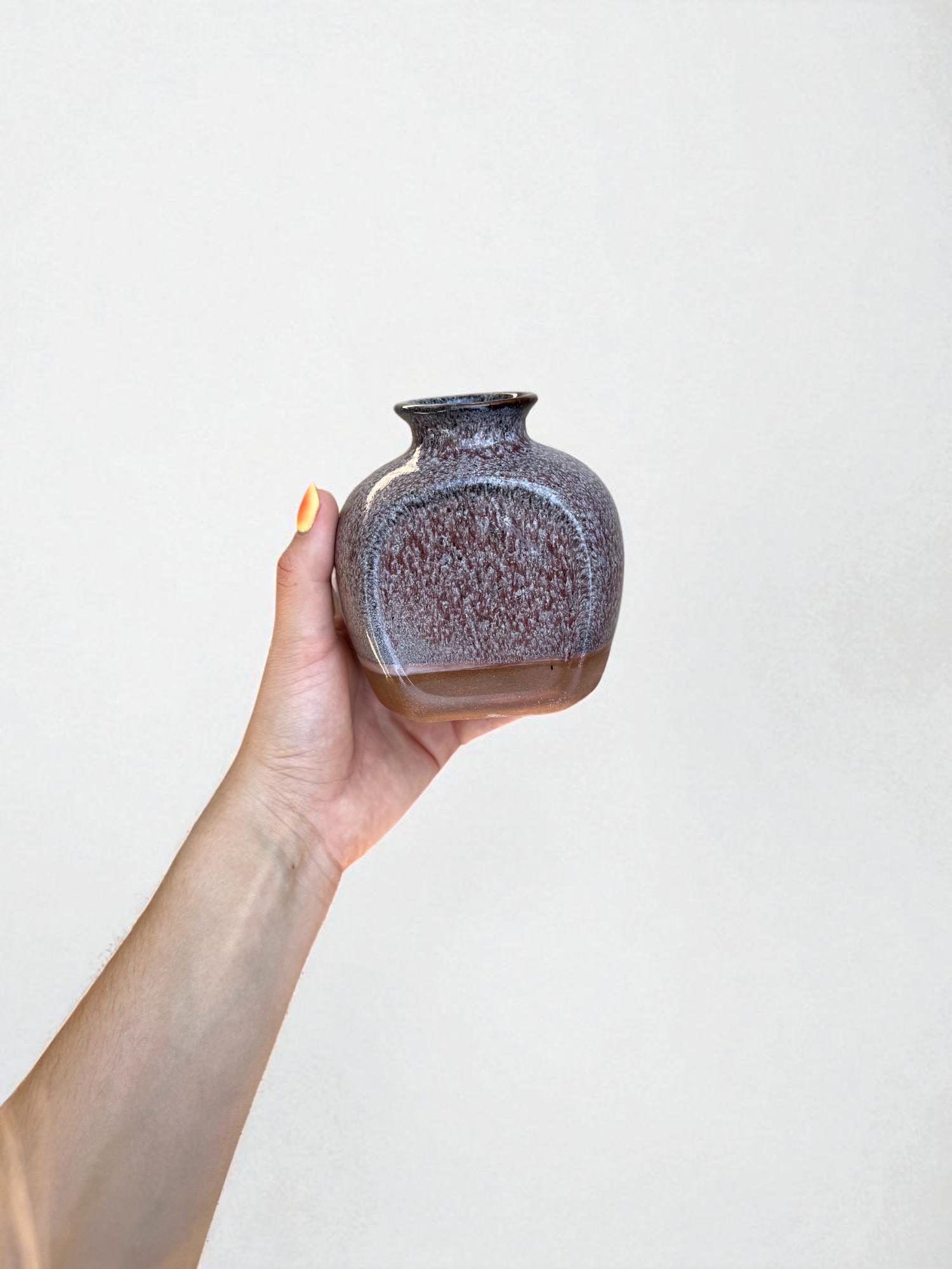 Ваза квадратная ручной работы 9,5 см Красный (28783676) - фото 6 Ваза квадратная ручной работы 9,5 см Красный (28783676) - фото 6