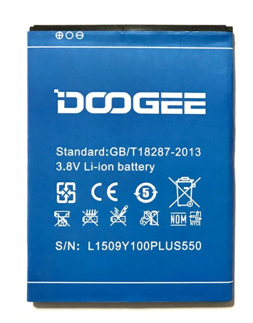 Акумулятор для мобільного телефону Doogee Y100 Plus Valencia2 (2515102373)