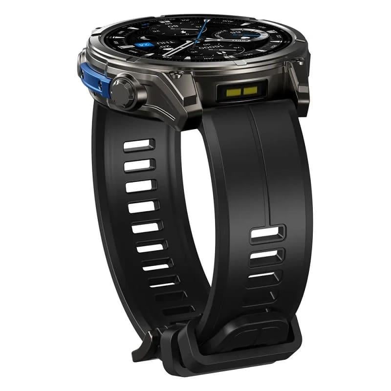 Смарт-часы Zeblaze Vibe 8 бронированный корпус 316L сталь с фонариком и сапфировым стеклом Black (6946639) - фото 6
