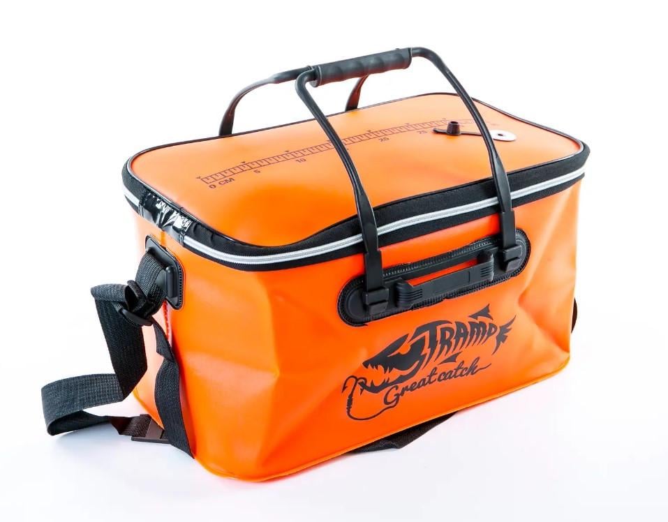 Сумка рыболовная 28 л Tramp Fishing bag EVA TRP-030 M Orange (113153) - фото 1