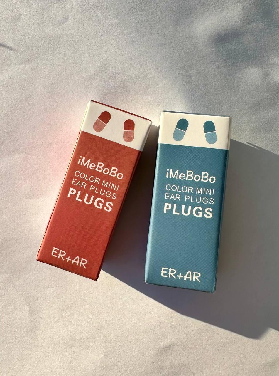 Беруші iMeBoBo поліуретанові вушні затички з футляром Синій (04-1) - фото 4 Беруші iMeBoBo поліуретанові вушні затички з футляром Синій (04-1) - фото 4