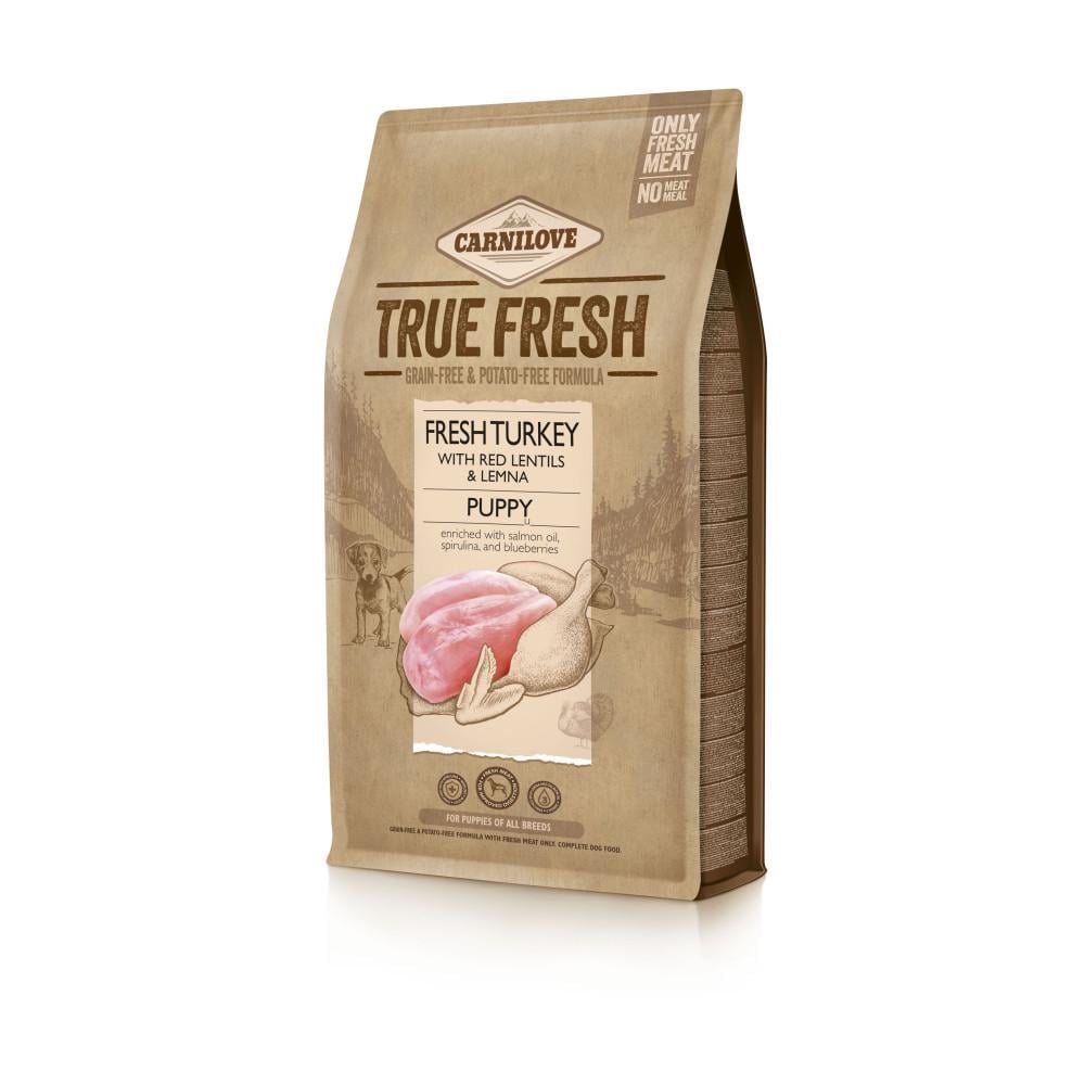 Корм сухий Carnilove True Fresh Turkey Puppy для цуценят індичка 4 кг (8595602556809)