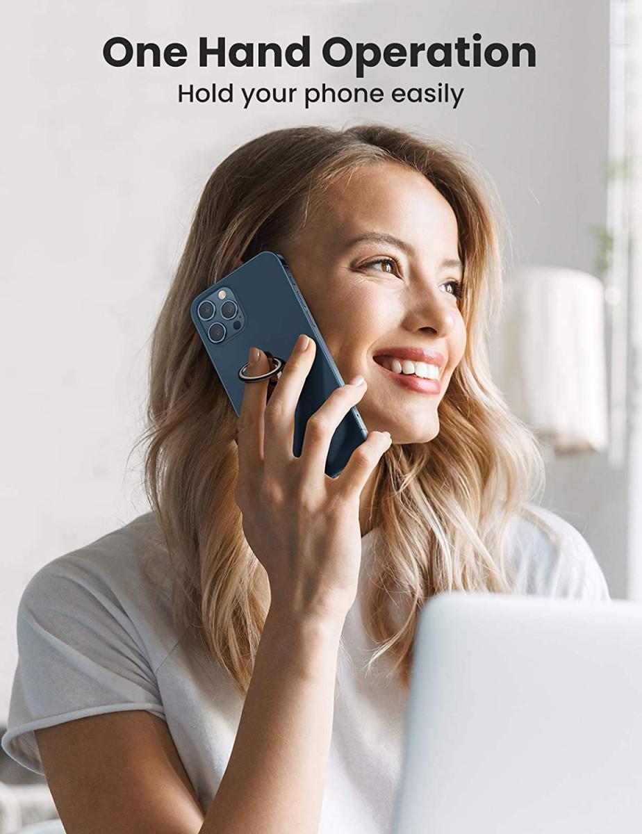 Кільце-тримач для смартфона Ugreen LP133 Чорний - фото 9 Кільце-тримач для смартфона Ugreen LP133 Чорний - фото 9