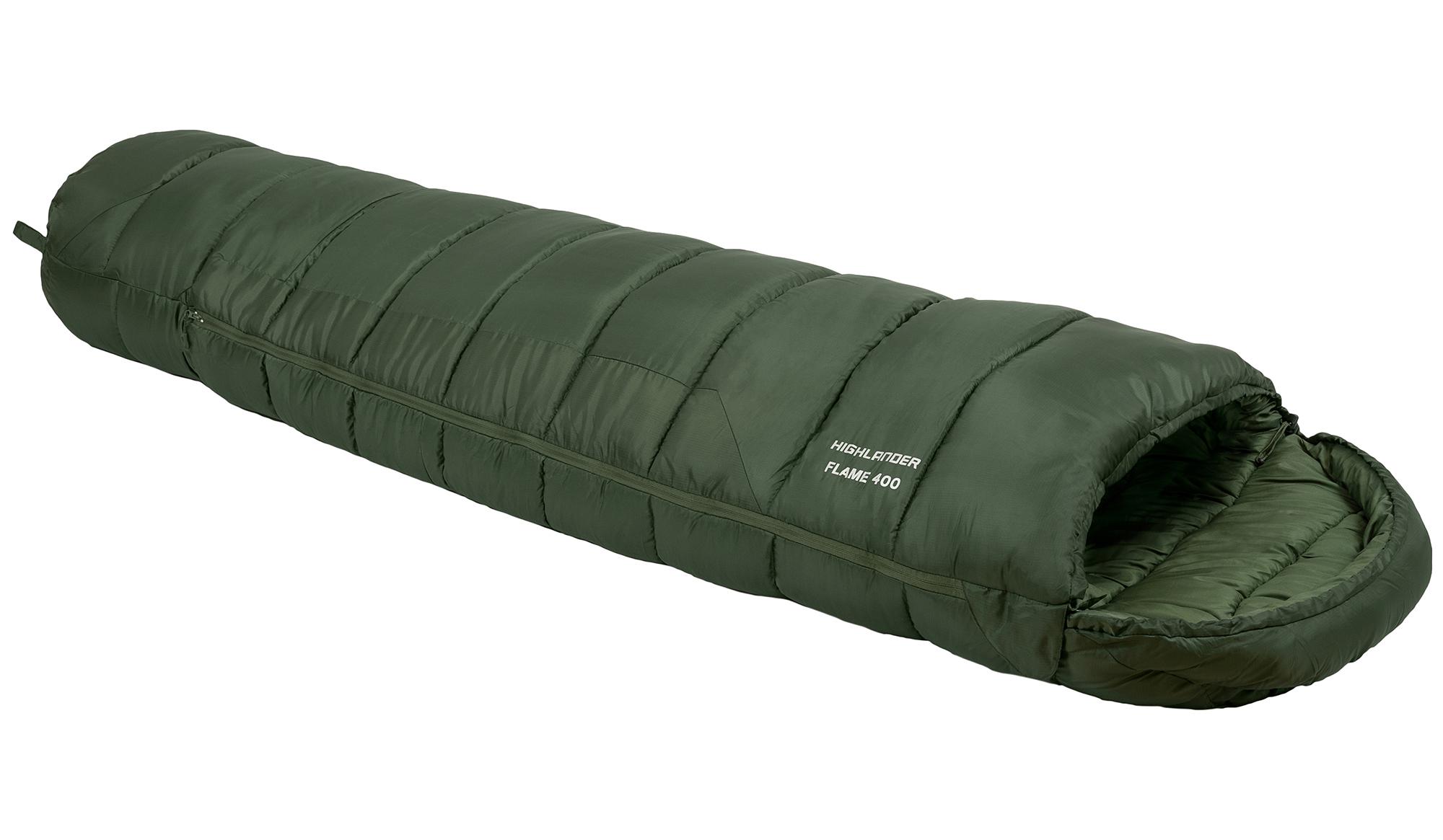 Спальный мешок Highlander Phoenix Flame 400/-9°C Olive Green Left (SB244-OG)