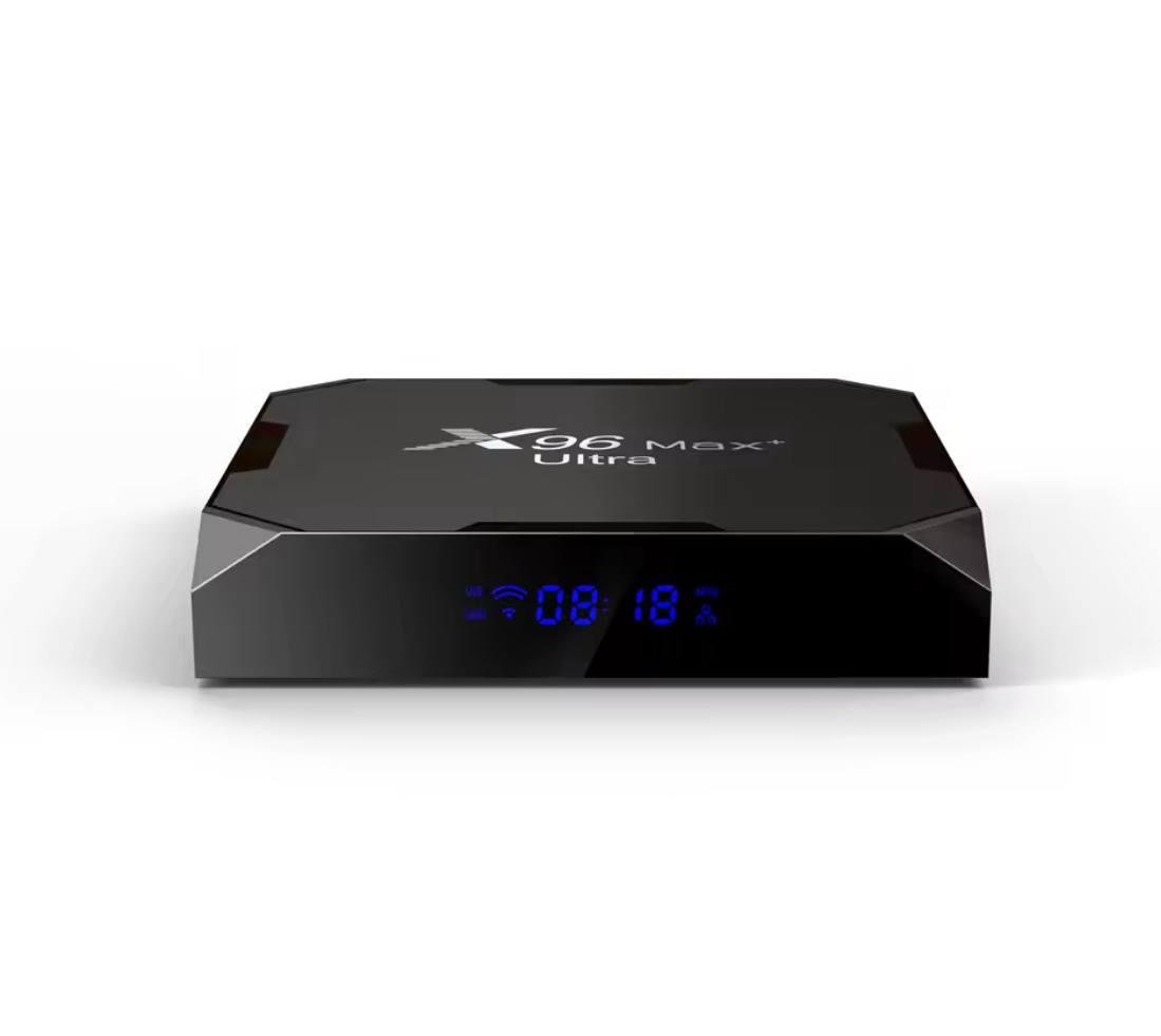 Смарт-приставка X96 Max Plus Ultra S905X4 4/32 Гб Smart TV Box Android 11 с прошивкой (X96Ul) - фото 2 Смарт-приставка X96 Max Plus Ultra S905X4 4/32 Гб Smart TV Box Android 11 с прошивкой (X96Ul) - фото 2