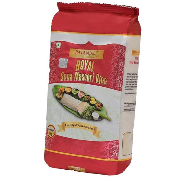 Королівський рис Patanjali Royal Sona Masoori Rice 1000 г (05635008)