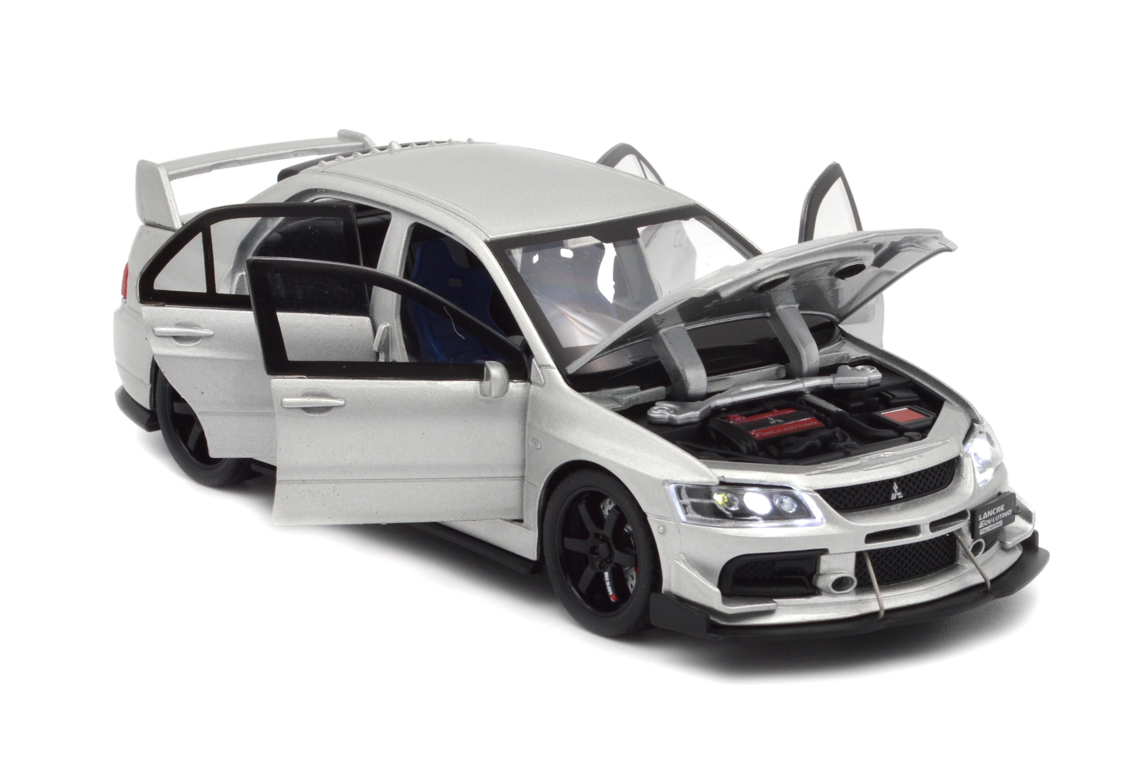 Іграшкова машинка металева Mitsubishi Lancer Evolution X 1:32 світло/звук/інерція/відкриваються двері (20651S) - фото 7 Іграшкова машинка металева Mitsubishi Lancer Evolution X 1:32 світло/звук/інерція/відкриваються двері (20651S) - фото 7