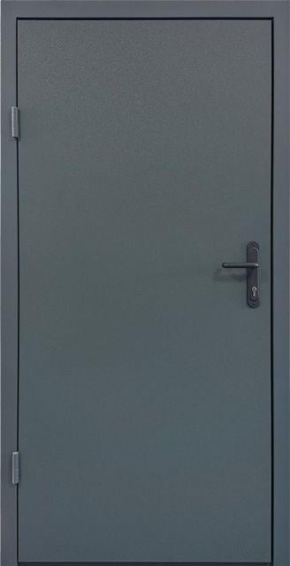 Дверь входная техническая CITY TECHNO 4 860x2050 мм Антрацит (38946)