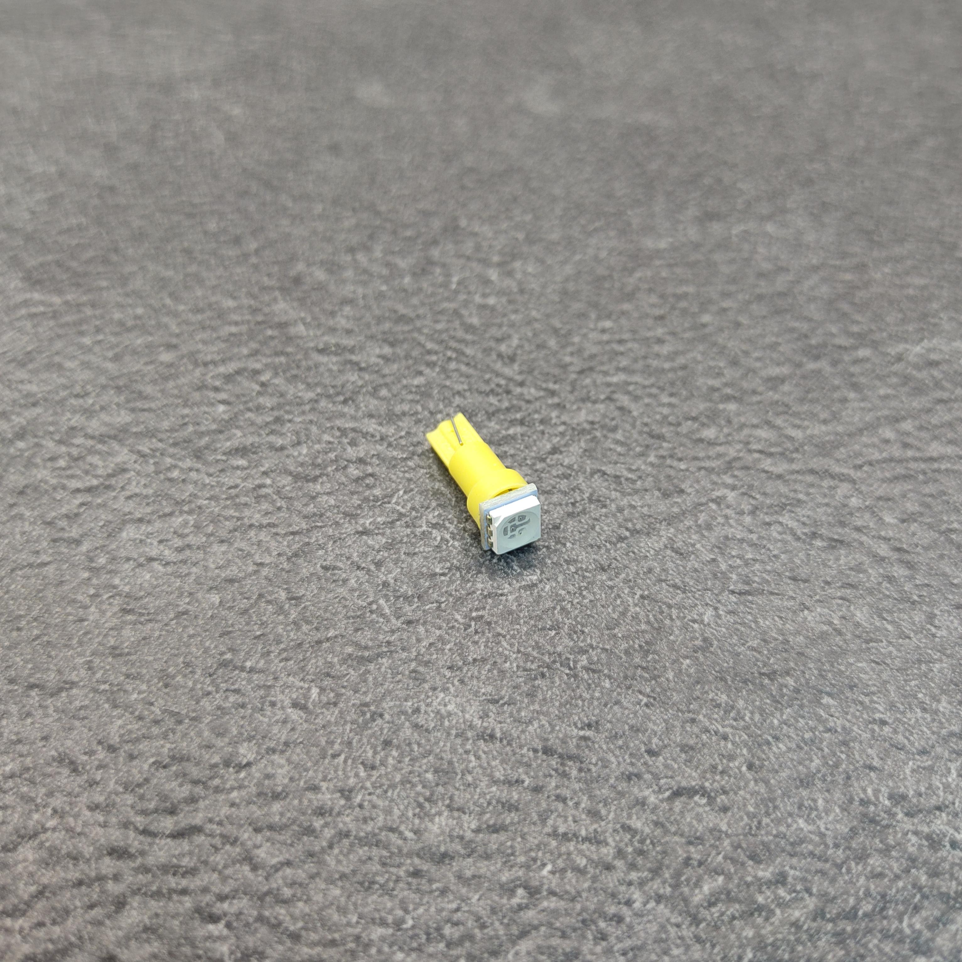 Автолампа T5 W1,2W 1SMD 5050 LED Желтый (516STORE3)