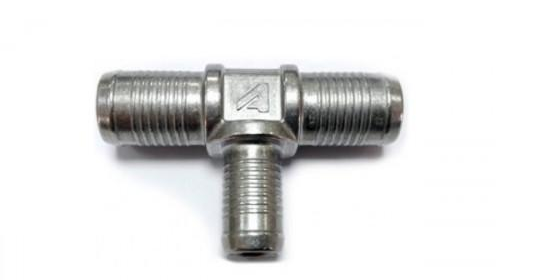 Тройник тосольный Atiker металл 16х16х16