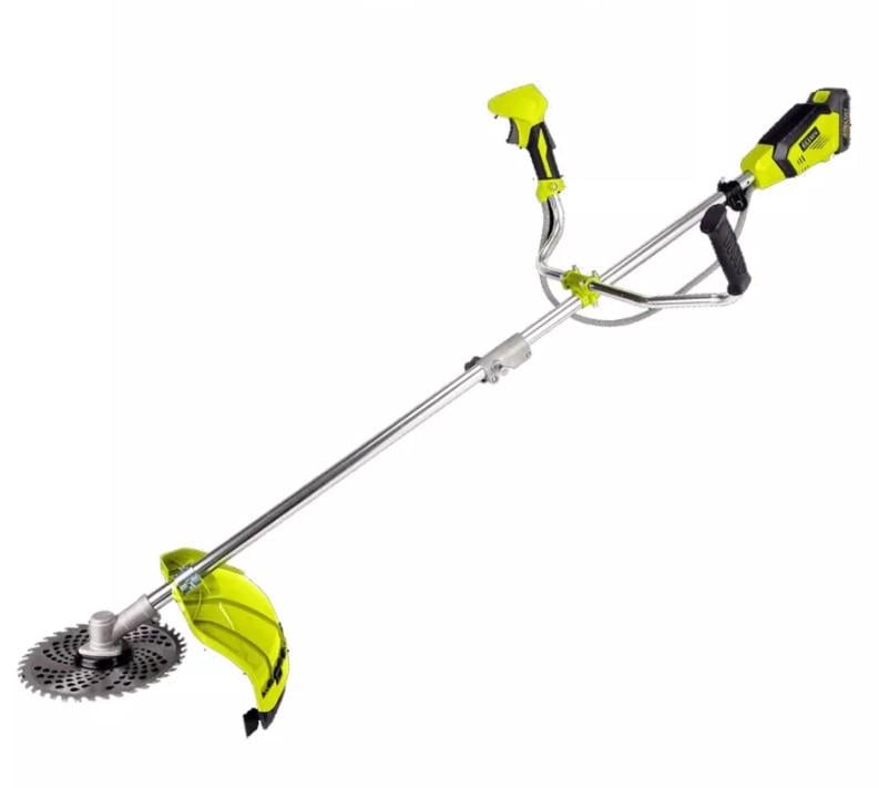 Триммер аккумуляторный Eltos АТГ-20 2в1 бесщеточный с 2 аккумуляторами 4 Ah тип М (ELATG2021)