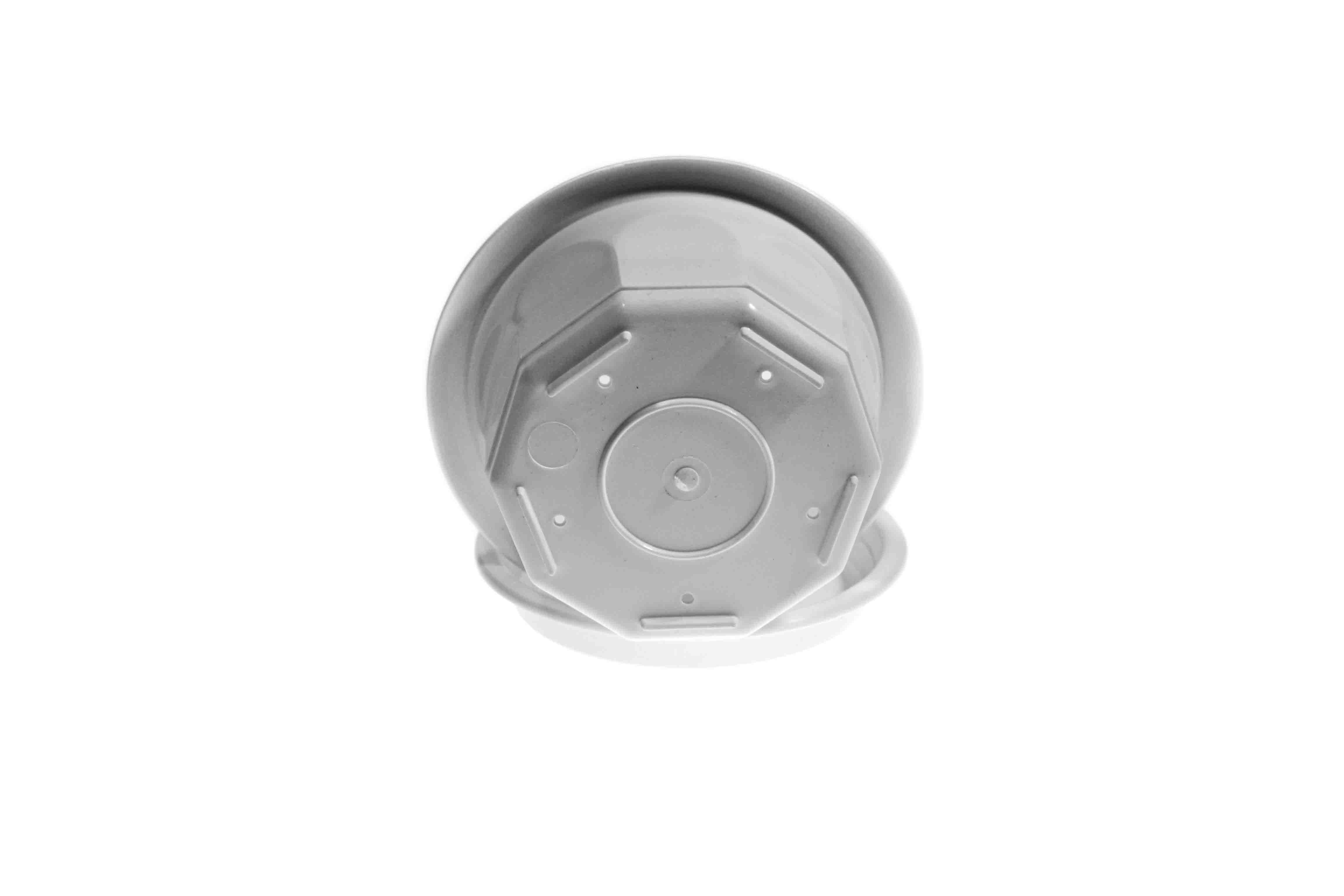 Горщик Тюльпан Ø 14x7,5 см 0,5 л Білий - фото 4