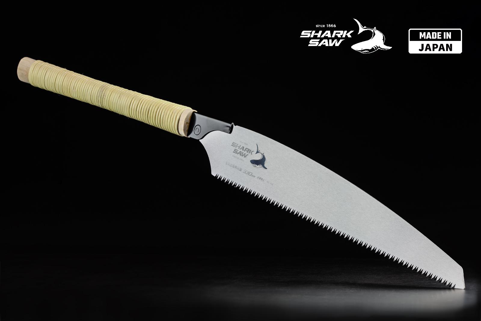 Пила по дереву Takagi Shark Saw Kataba ручная ротанговая 10 TPI 330 мм (105430) - фото 4