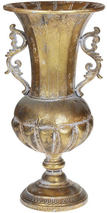 Кашпо металлическое Cornel 22х22х43 см