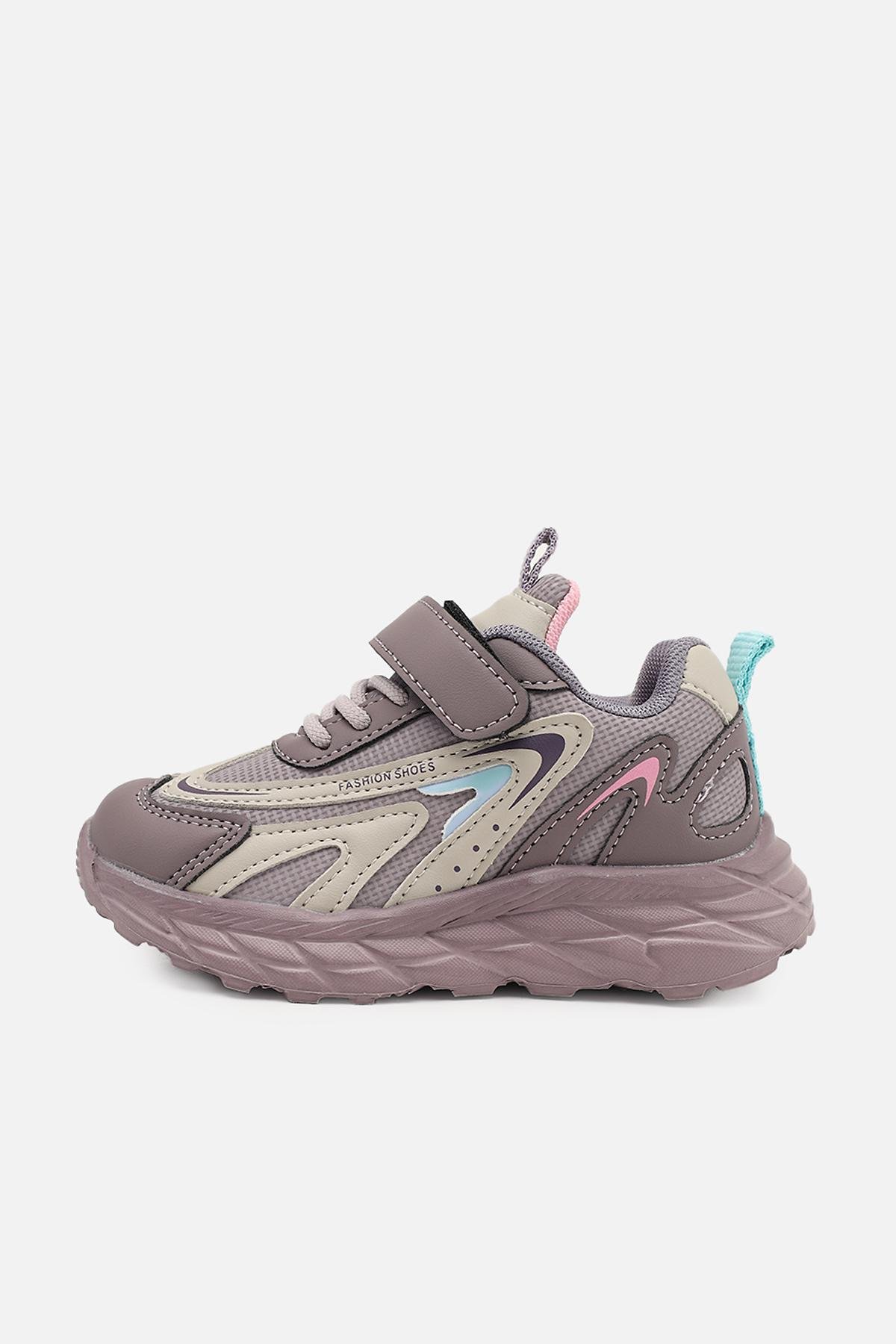 Кросівки для дівчинки ЦБ-00273865 на плоскій підошві р. 26 Бузковий (SKT001056558)