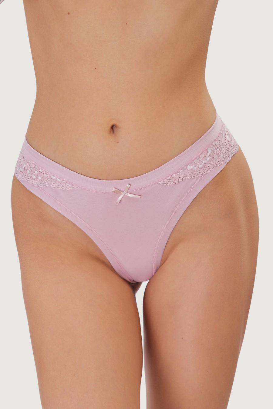 Трусики бразилиана Emy р. 3/M Сиреневый (78267)