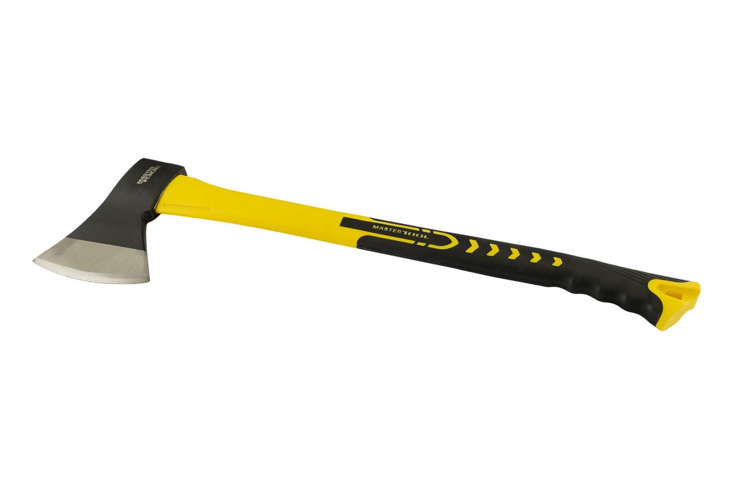 Топор MasterTool 1000 г HRC 50 рукоятки из стекловолокна 590 мм (05-0206)