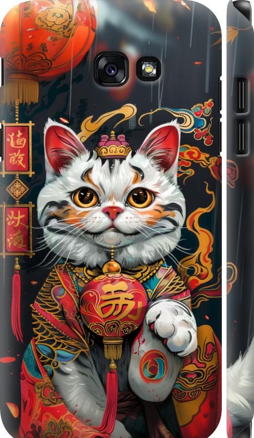Чехол на Samsung Galaxy A7 (2017) China Cat v2 (6135m-445-42517)