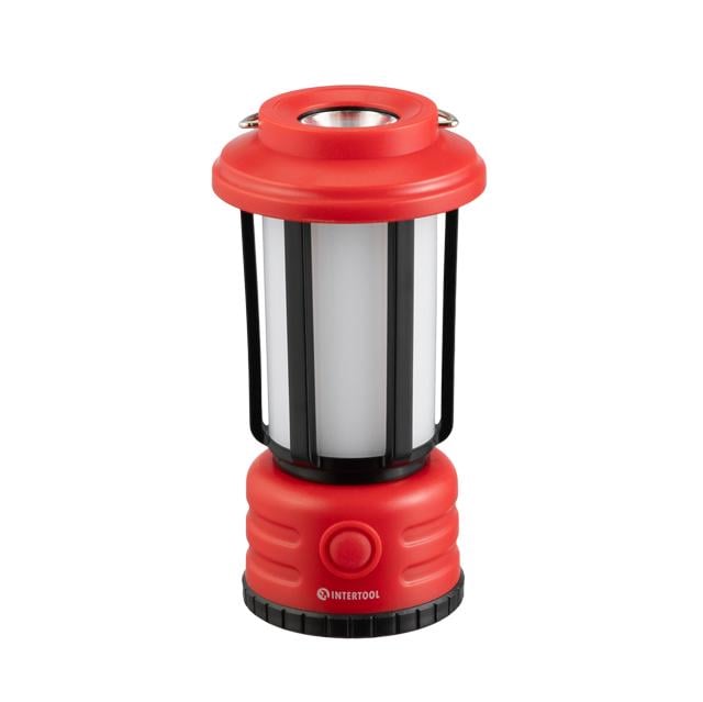 Ліхтар для кемпінгу Intertool підвісний 1LED + 8SMD (LB-0210)