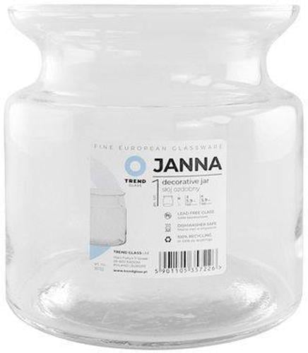 Ваза стеклянная Trendglass Janna 15 см (10970552)