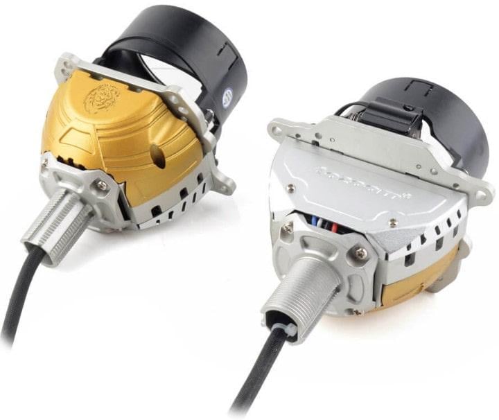 Лінзи автомобільні світлодіодні LED AMS ULTIMATE U2 3,0'' F/R - фото 6