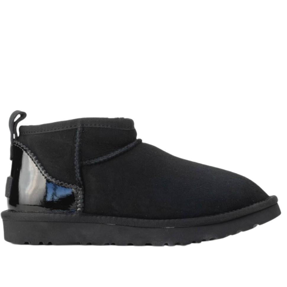 Уги жіночі UGG Ultra Mini Suede р. 39 Чорний (13088)