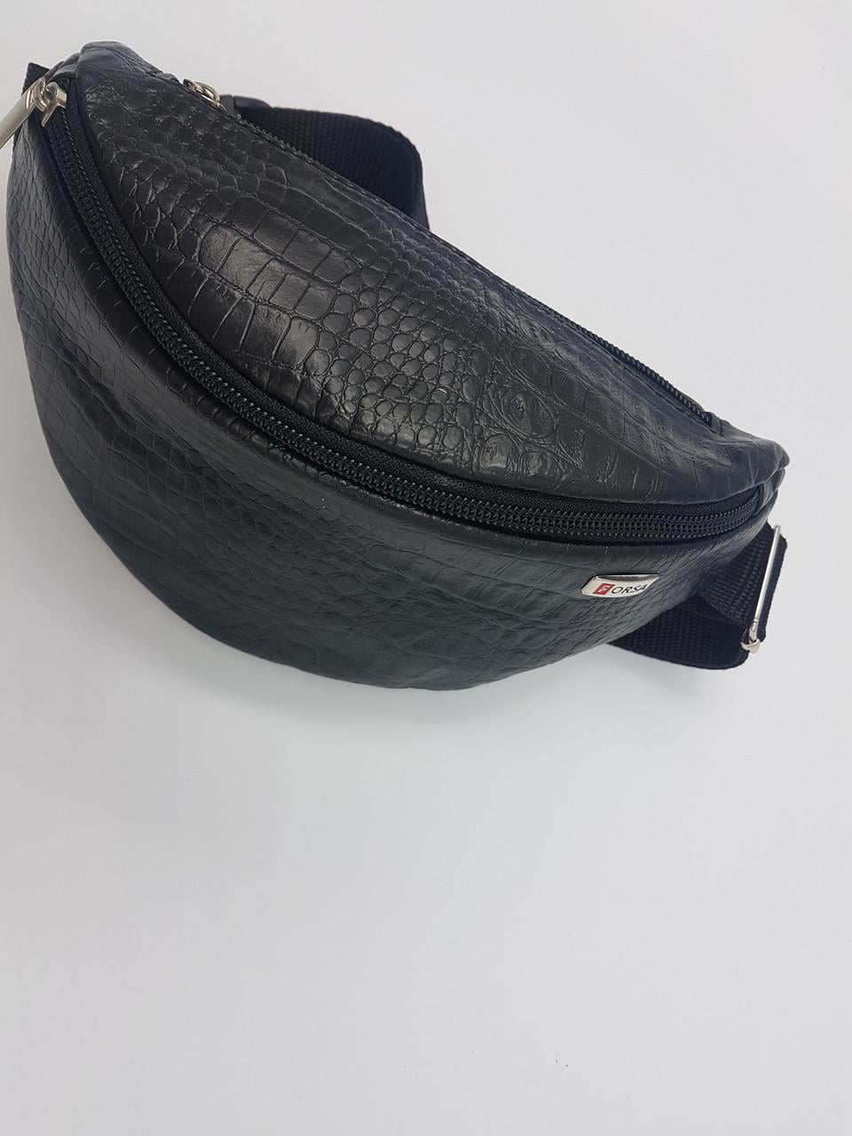 Сумка на пояс Forsa бананка Черный (101)