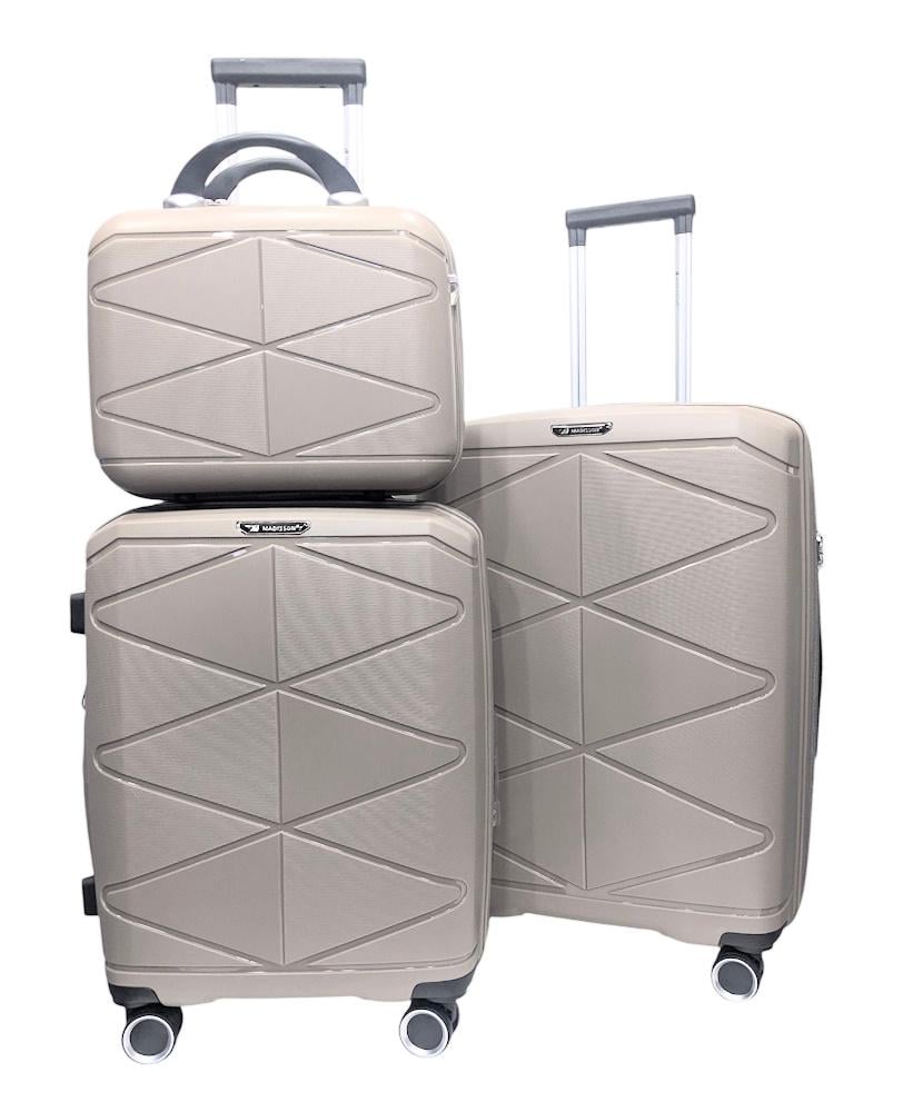 Комплект чемоданов Madisson Snowball 51304/3 Шампань (31219031)