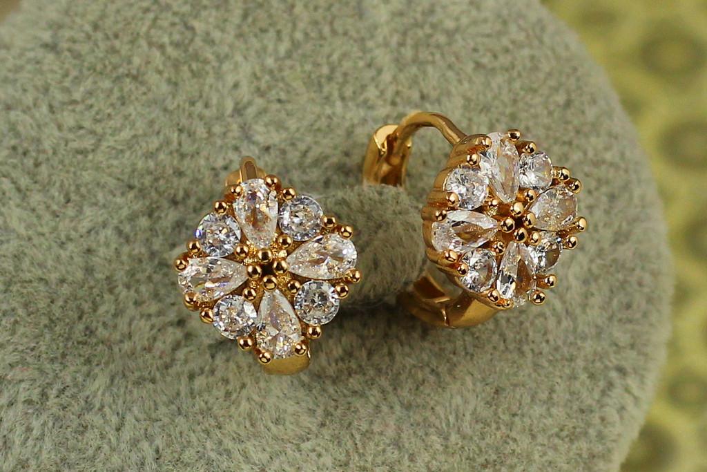 Серьги Xuping Jewelry Событие 1,5 см Золотистый (2365994882)