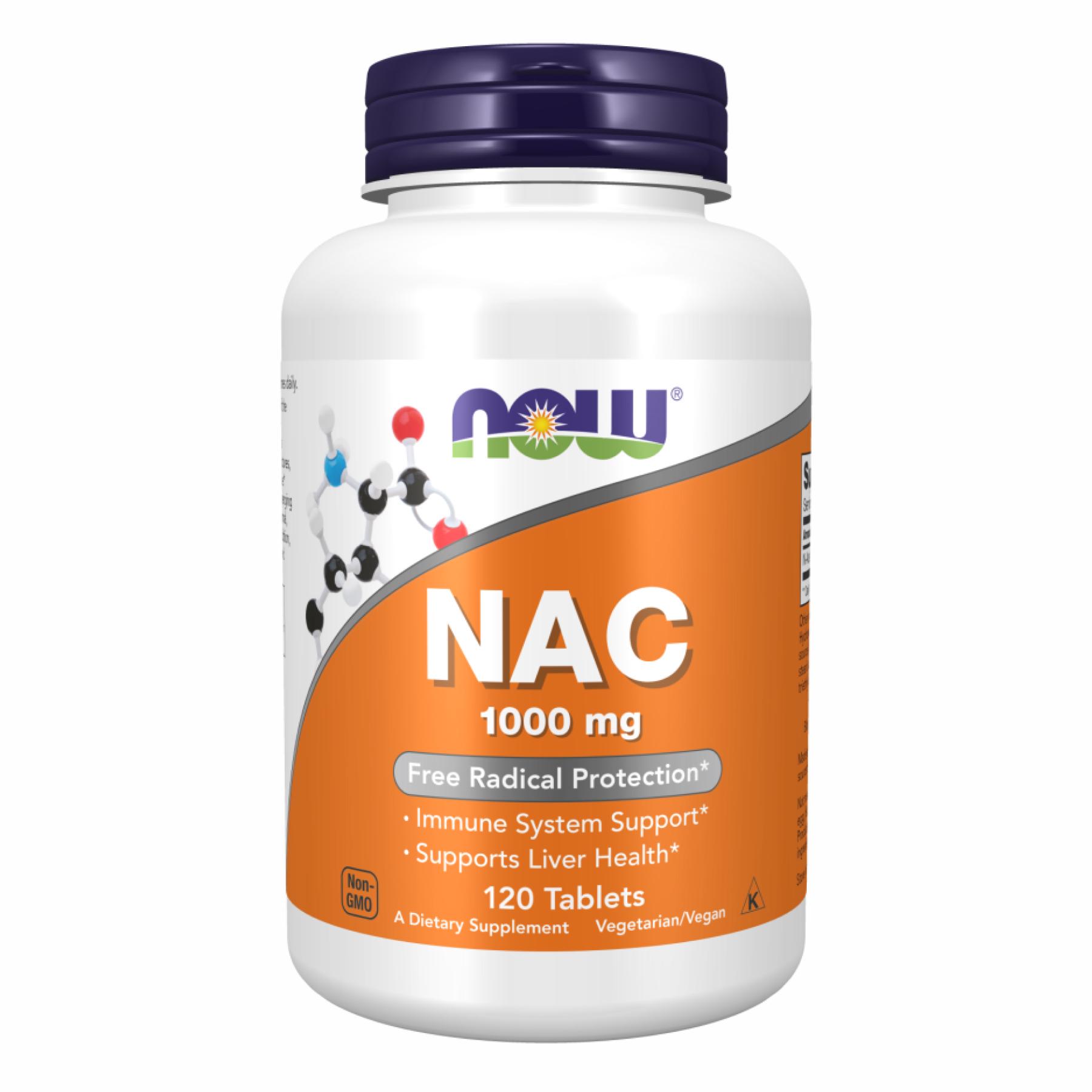 Натуральная добавка N-Acetyl-Cysteine 1000 mg 120 tabs (2022-10-1387)