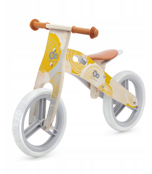 Біговел Kinderkraft Runner дерев'яний Nature Yellow (ve-22341)