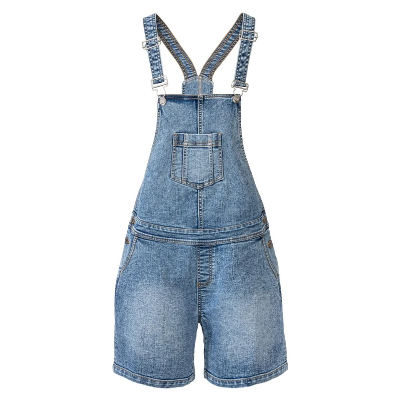 Комбинезон женский ромпер Esmara р. 44 Голубой (OV0008W065) - фото 2 Комбинезон женский ромпер Esmara р. 44 Голубой (OV0008W065) - фото 2